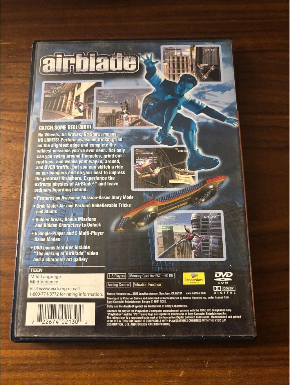 AirBlade (PlayStation 2, 2002)
